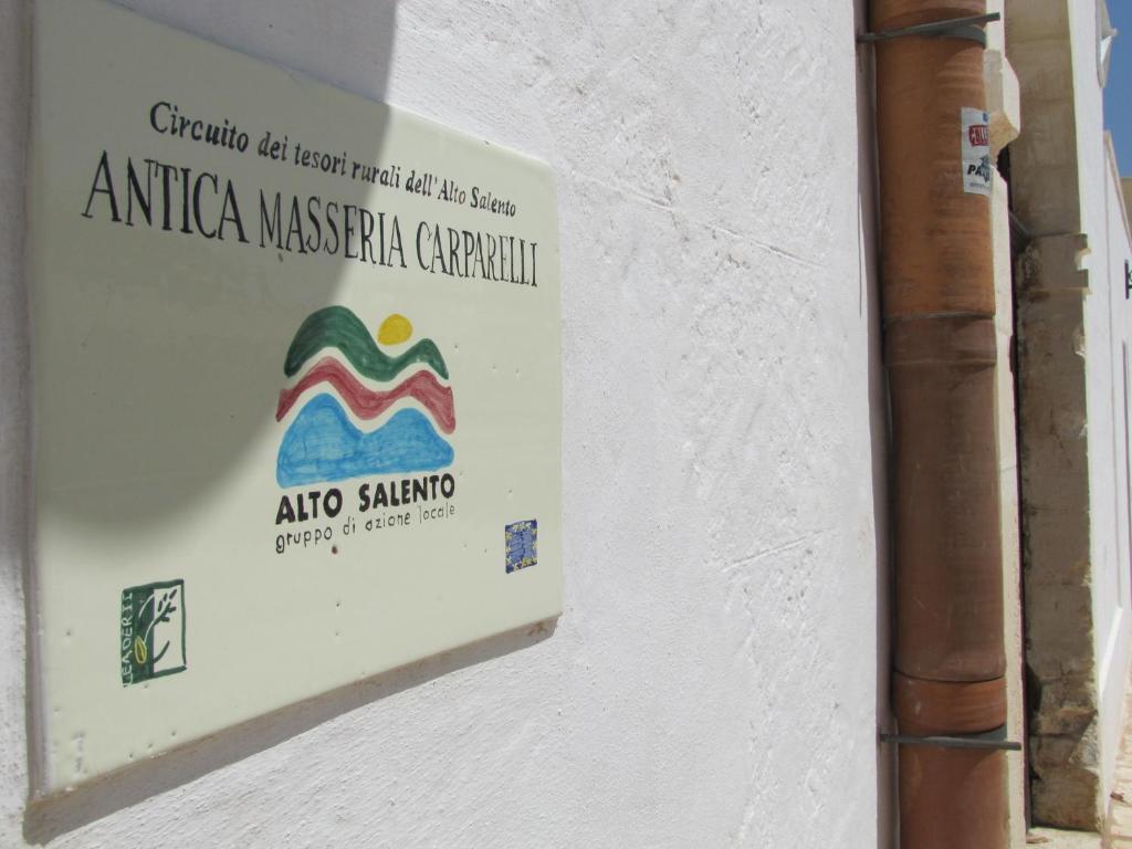 Antica Masseria Carparelli Pensionat Ostuni Eksteriør billede